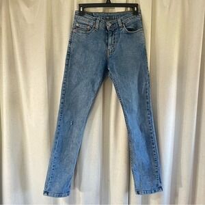Levi 511 denim Jeans Men 29W 30L‎ Blue slim skinny jeans 5 pockets
